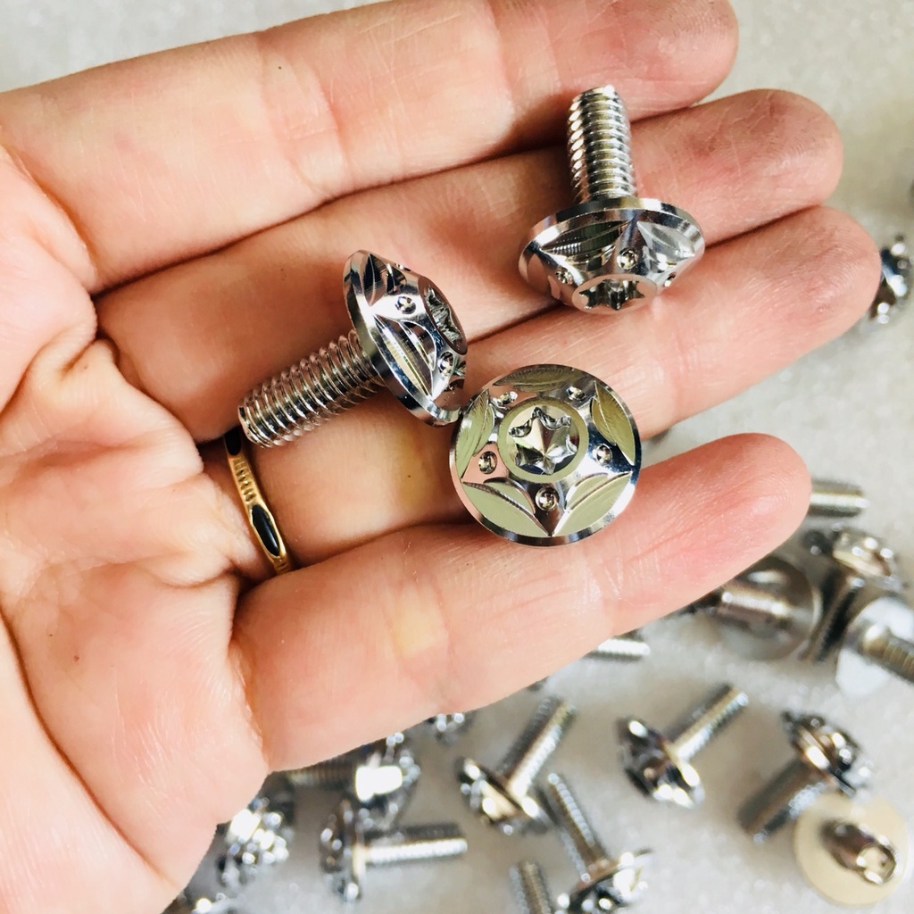 1 Ốc SALAZA 6LY15 bắt catte, đuôi dè, dàn áo