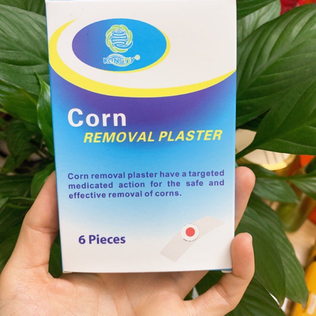 Miếng dán loại mụn cóc - Corn Removal Plaster - Hộp 6 miếng