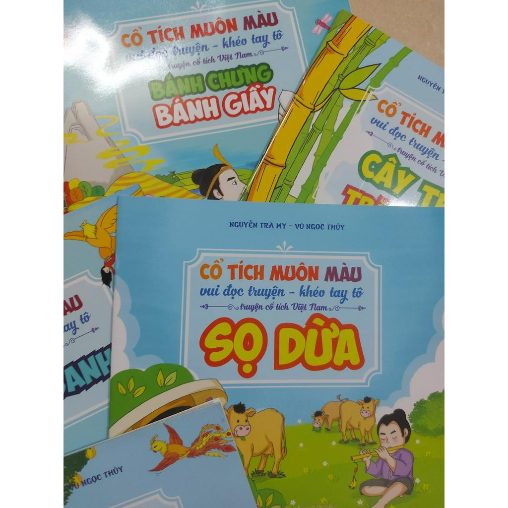 Sách - Cổ tích muôn màu vui đọc- truyện khéo tay tô ( trọn bộ )