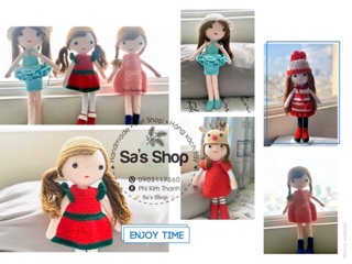 Handmade - Búp bê bằng len