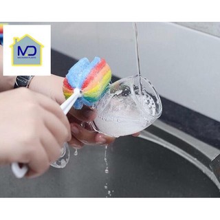 Dụng cụ cọ ly, cọ chai, bình sữa 7M