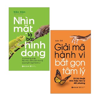 Sách Alphabooks - Combo Nhìn Mặt Là Bắt Hình Dong + Giải Mã Hành Vi, Bắt Gọn Tâm Lý ( 2 cuốn )