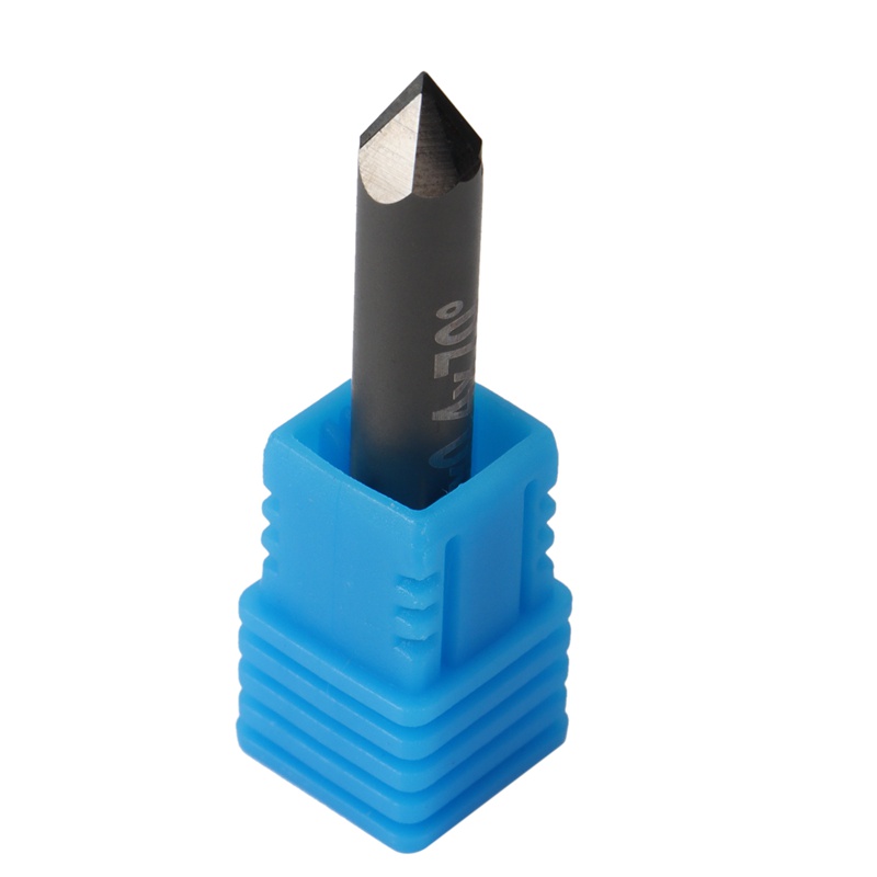Pcd Kim cương khắc Bits Công cụ khắc CNC Máy phay đá cacbua trên đá cẩm thạch đá cẩm thạch D6XL40X70degreeX0.4