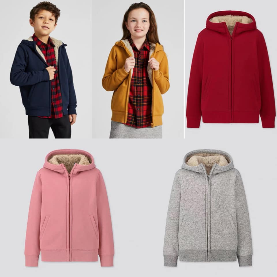 Trả khách Áo khoác Uni sale sz 110 4-5t đen combo