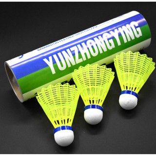 Cầu Nhựa ZhongYing Cao Cấp ( ống / 6 quả ) - Đầu Cầu Được Làm Từ Nút Bần, Đi Ổn Định hơn gấp 4 lần