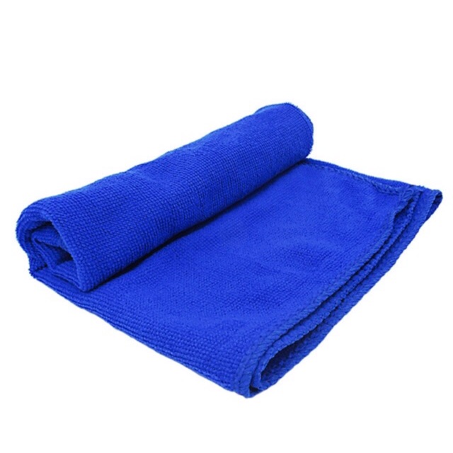 Combo 2 Khăn Microfiber Mềm Mịn Thấm Hút Nước Tốt Chuyên Dụng Lau Rửa Xe Hơi Ô Tô 3M (màu ngẫu nhiên)