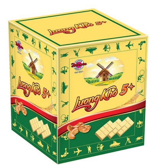 Lương khô 5 sao Hải Châu 700g/hộp  date mới