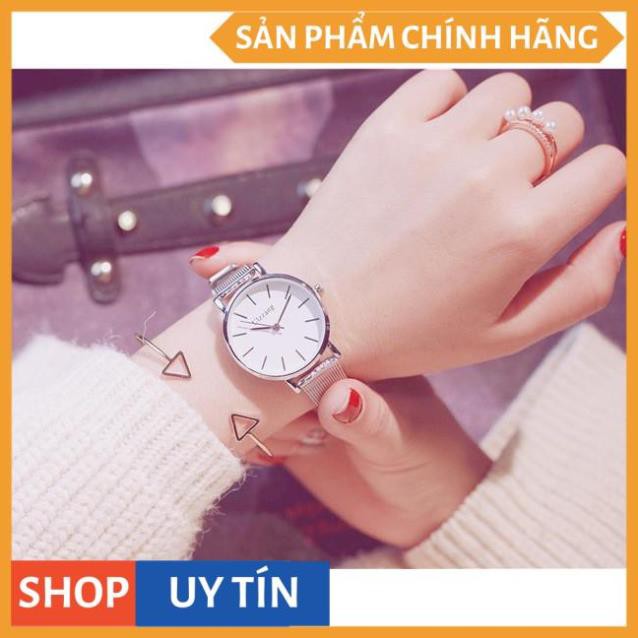 [CHÍNH HÃNG] Đồng hồ nữ Ulzzang dây nhuyễn mềm mỏng nữ tính