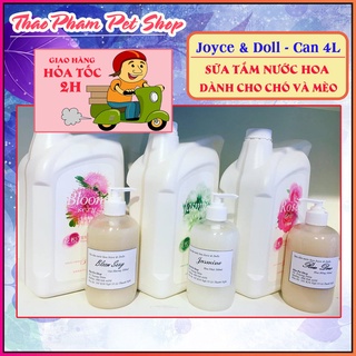 SỮA TẮM NƯỚC HOA JOYCE & DOLLS CHO CHÓ VÀ MÈO - CAN 4L