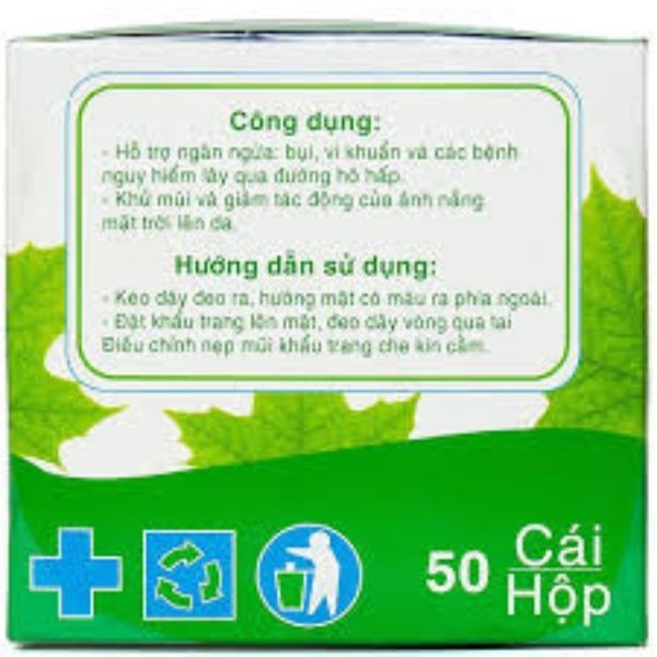 [ HỘP 50 CÁI KHẨU TRANG 4 LỚP ] Chính Hãng ANCARE khẩu trang 4 lớp chống bụi và vi khuẩn