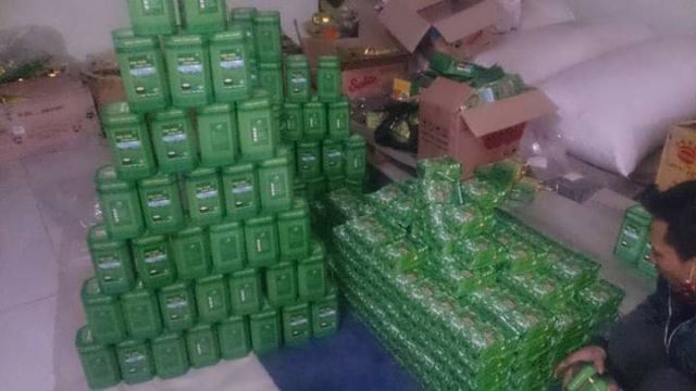 Túi hút chân không chè các mẫu loại 100g