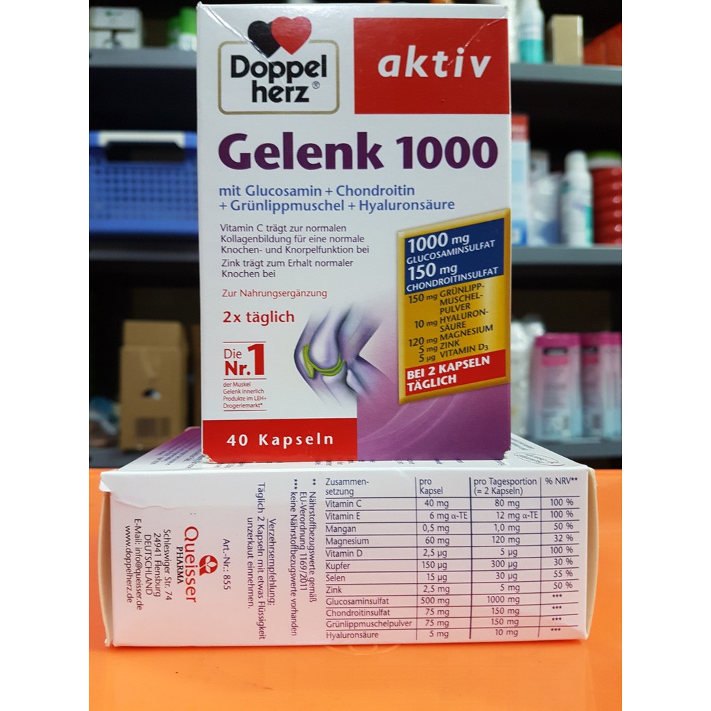 Gelenk 1000 hộp 40 viên của Đức