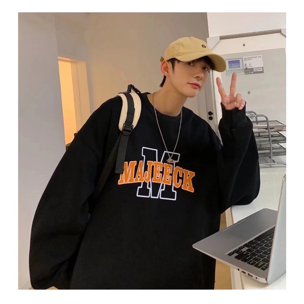 Áo Sweater Nỉ Bông Love Wins Thu Đông Ulzzang hiphop In Unisex Form Rộng