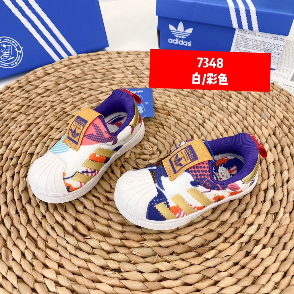 ADIDAS Giày Thể Thao Đế Mềm Thời Trang Cho Bé Trai Và Bé Gái 104* Có Sẵn
