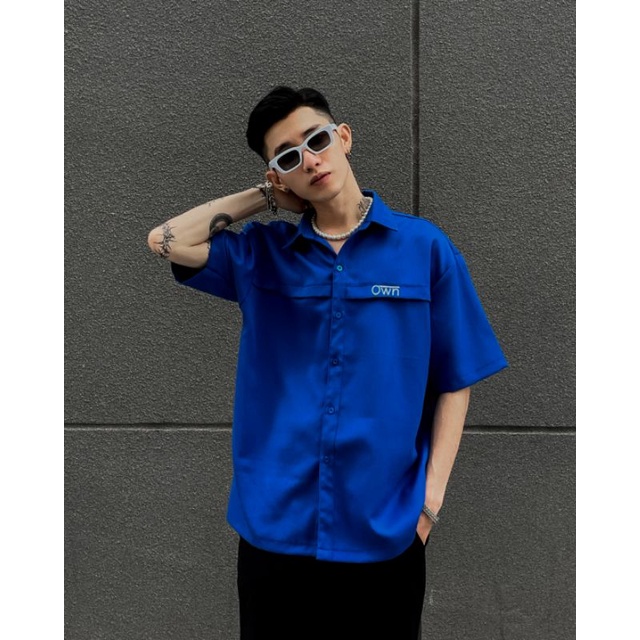 Áo sơ mi thêu OWN