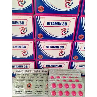 vitamin 3B b1,b6,b12 hộp 100 viên