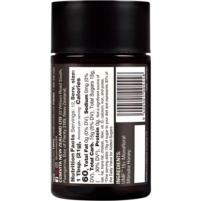 Mật Ong Comvita 15+ Raw Manuka Honey Certified | UMF 15+  date 2025