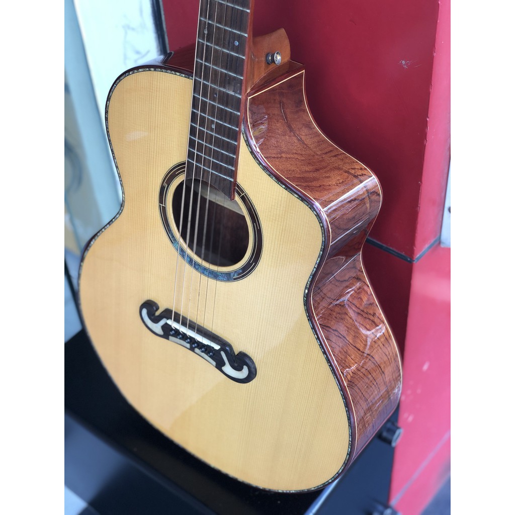 Đàn guitar acoustic cao cấp đẹp [Tặng kèm phụ kiện]