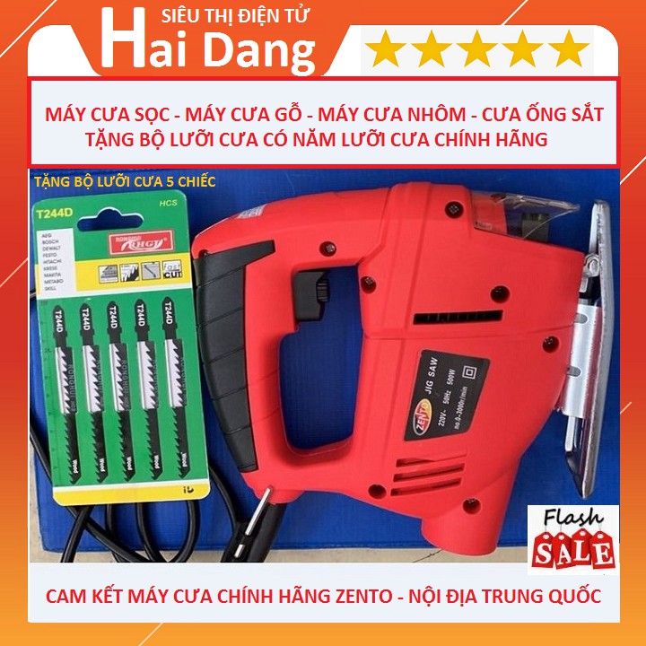 Máy Cưa Sọc, Máy Cưa lọng, Máy Cắt Cam Kết Máy Chính Hãng Zento