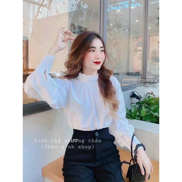 Quần tây baggy đen