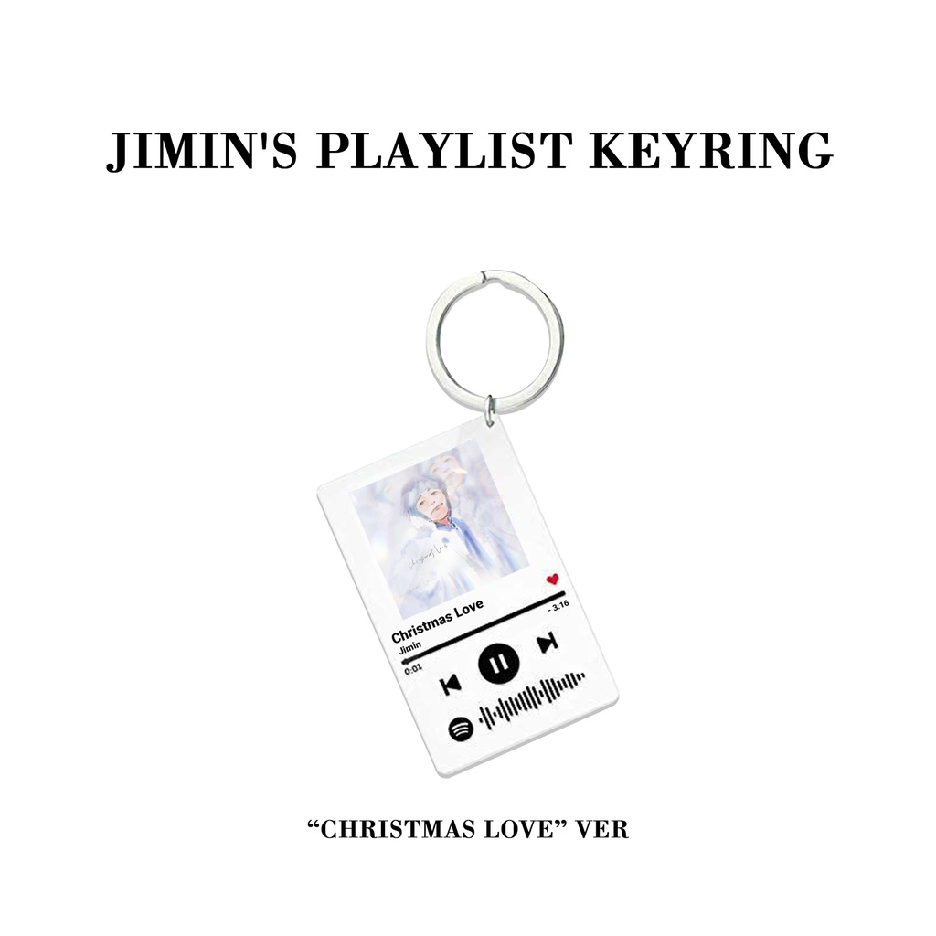 [Donate for Jimin's OST] Christmas love - Móc khóa trong