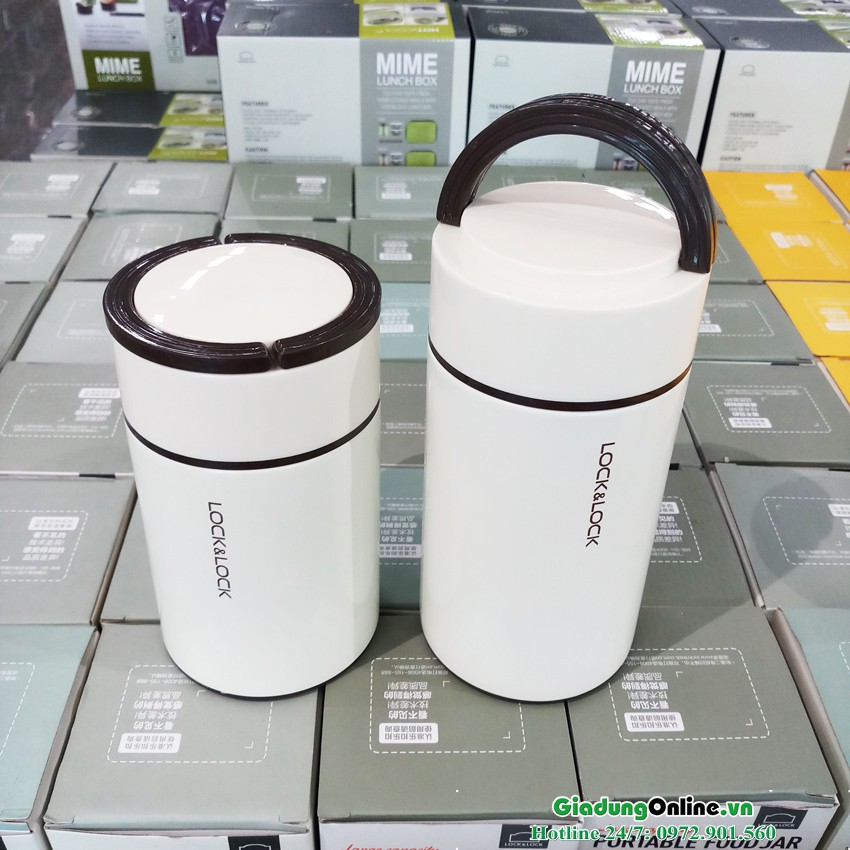 Hộp cơm giữ nhiệt Lock&Lock Column Food Jar 700ml / 1000ml