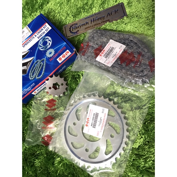 Combo Bộ nhông sên dĩa Zin Satria fi/Raider fi