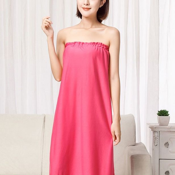Beauty Salina Áo Choàng Tắm Dạng Váy Quấn Ngực Mỏng Nhẹ Thấm Hút Mồ Hôi Tốt Cho Sức Khỏe Làm Đẹp Khách Sạn yukata Xông Hơi de / *#