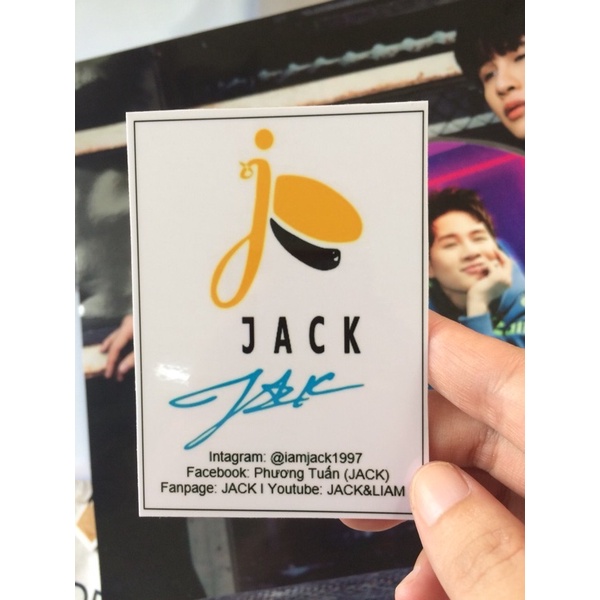 Thẻ Chữ Kí Jack Phương Tuấn