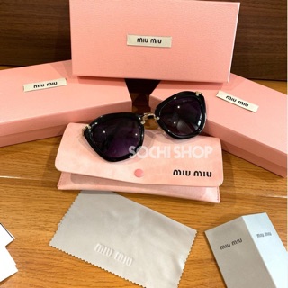 Kính mát nữ miu miu nhỏ gọn cá tính đi chơi đi biển dạo phố chống nắng