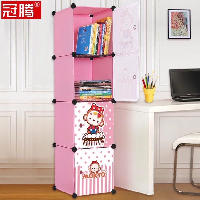 Tủ quần áo lắp ghép 4 ô Size sâu 47cm cho bé.