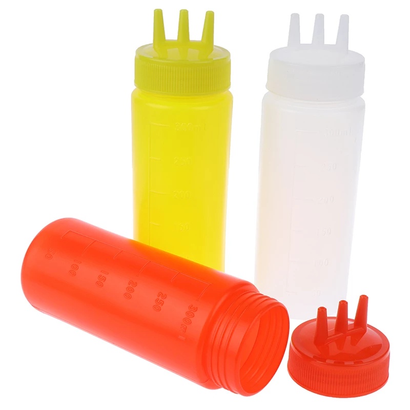 Bình Nhựa Đựng Dầu Ô Liu 1 Lỗ 3 Lỗ Dạng Bóp Tiện Dụng