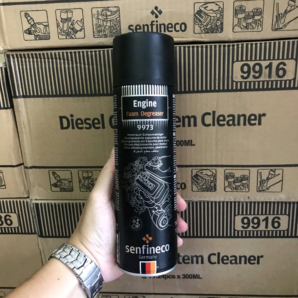 Chai Xịt Vệ Sinh Khoang Máy Ô TÔ - Chính Hãng Germany Senfineco 9973