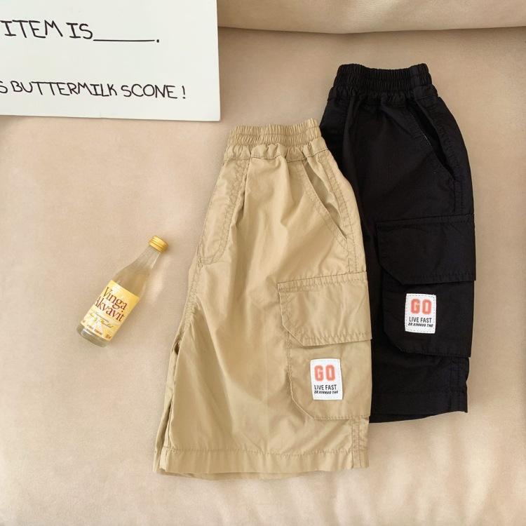 Quần short túi hộp mùa hè cho bé