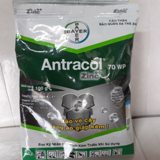 Thuốc trị nấm Antracol Bayer 100gr