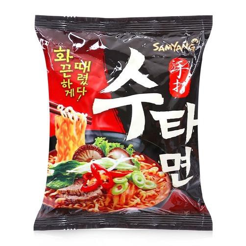 [GIÁ SHOCK] COMBO 5 GÓI Mì SUTAH BÒ CAY SAMYANG HÀN QUỐC (5 gói)