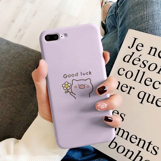[Freeship toàn quốc từ 50k] ỐP LƯNG Good luck  - ỐP IPHONE DẺO 8 MÀU