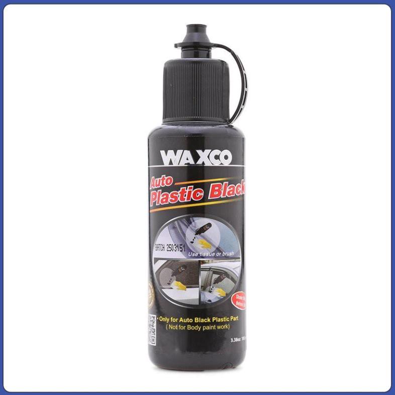Dung dịch dưỡng mới bề mặt nhựa đen ô tô WAXCO ( 100 ml )