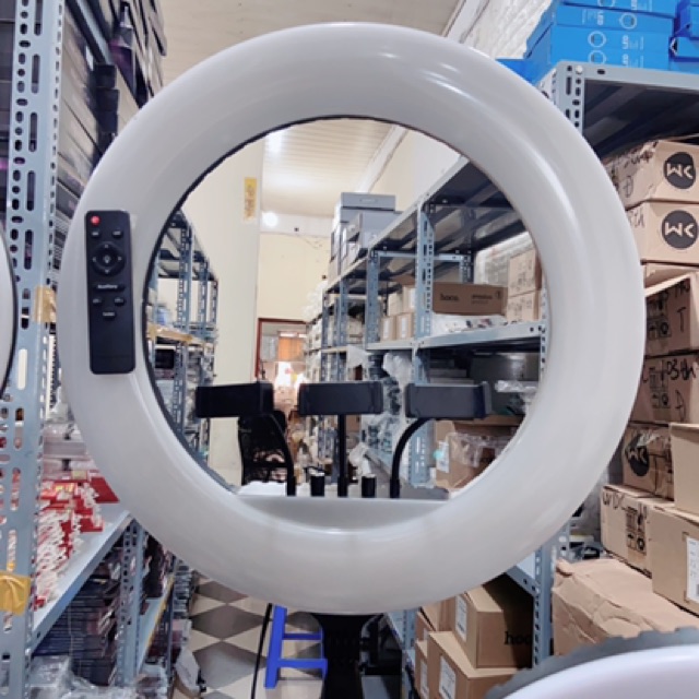 Bộ Đèn Size 20, 26, 32, 33, 35 tốt, 45 3 đầu kẹp ,54cm 3 đầu kẹp có điều kiển hỗ trợ Livestream - trang điểm - chụp ảnh