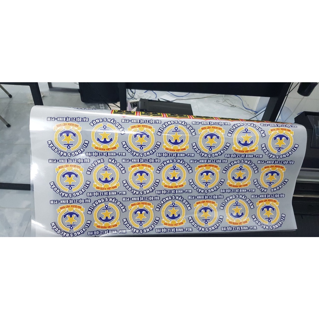 LOGO DECAL IN ÉP QUẦN ÁO TỪ 2K/LOGO