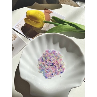 Hạt cườm pastel 2mm