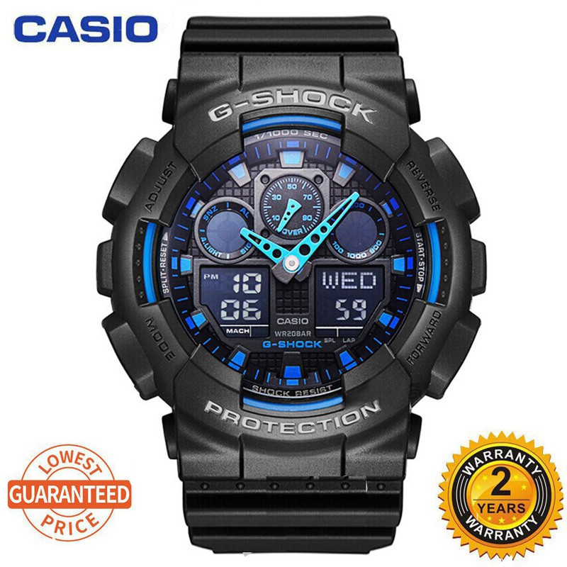 Anlp operaHot sale】casio G-Shock ga100 men women sports quartz watch GA-10022