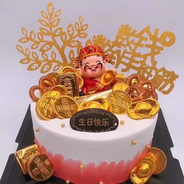 Thần tài [HÀNG MỚI VỀ]Thần tài trang trí, trang trí bánh kem, bánh sinh nhật (giao hàng ngẫu nhiên)