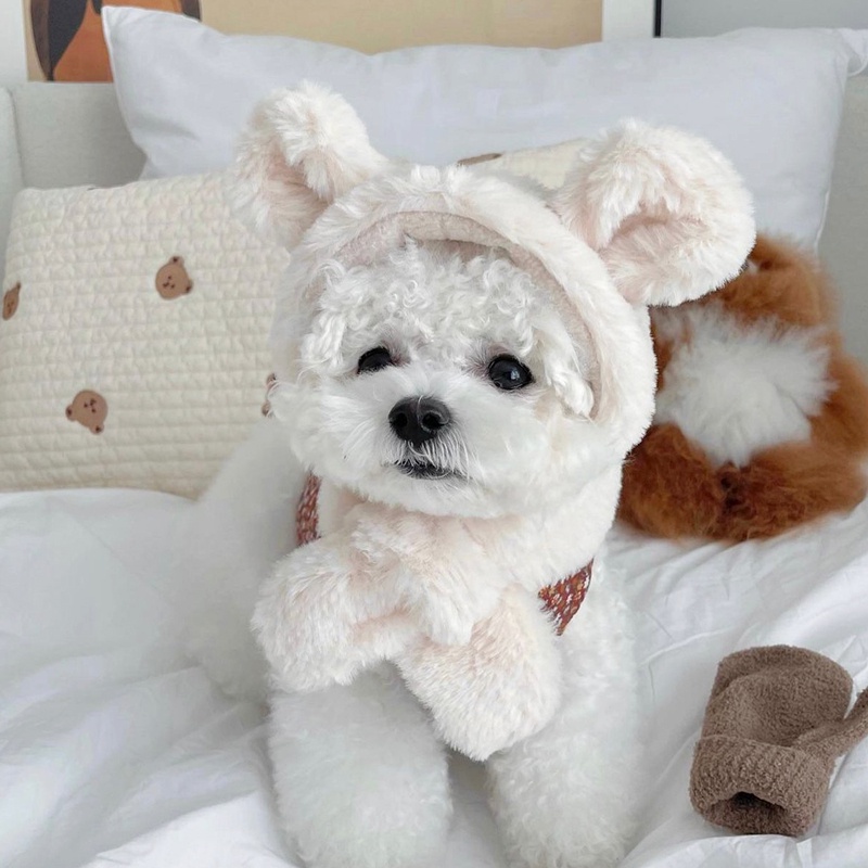 Áo Khoác Cotton Dày Dặn Giữ Ấm Dành Cho Thú Cưng