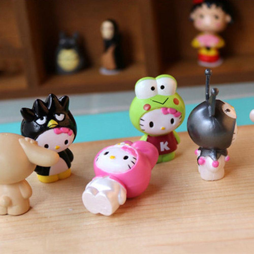 Mô Hình Nhân Vật QUINTON Hello Kitty 5cm Dùng Để Trang Trí Bánh Kem