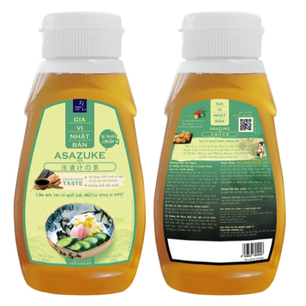 Combo Party nướng thả gia (1 túi Kabayaki 1kg, 1 chai Asazuke 340g)