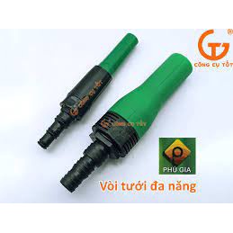 Đầu vòi xịt tưới cây, rửa xe đa năng Phú Gia