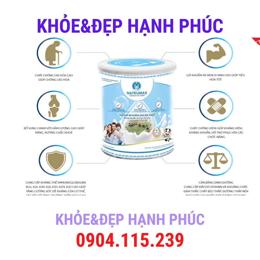 Sữa non natrumax special – 800 gr/hộp