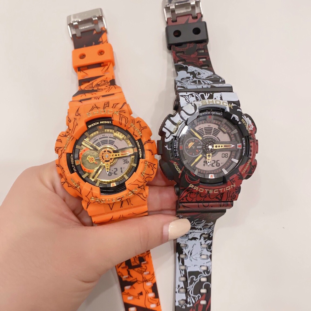 Đồng Hồ Thể Thao ONE PIECE & DRAGONBALL Unisex Đa chức năng chạy cả kim và điện tử_Clip Thật | BigBuy360 - bigbuy360.vn