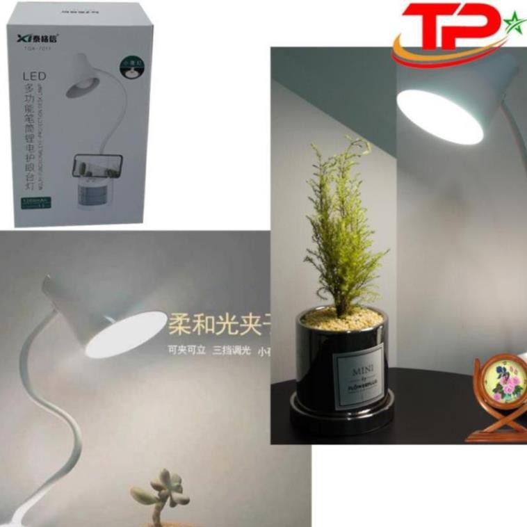 Đèn LED Để Bàn Đa Năng Có Sạc Tích Điện TGX-7011 - 3 chế độ sáng, bảo vệ mắt, nút cảm ứng, tiện dụng